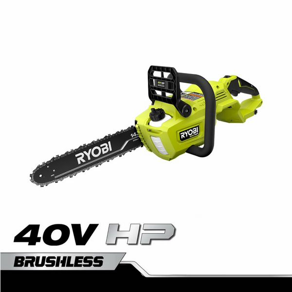Product photo: 40V HP BRUSHLESS 14" CHAINSAW 