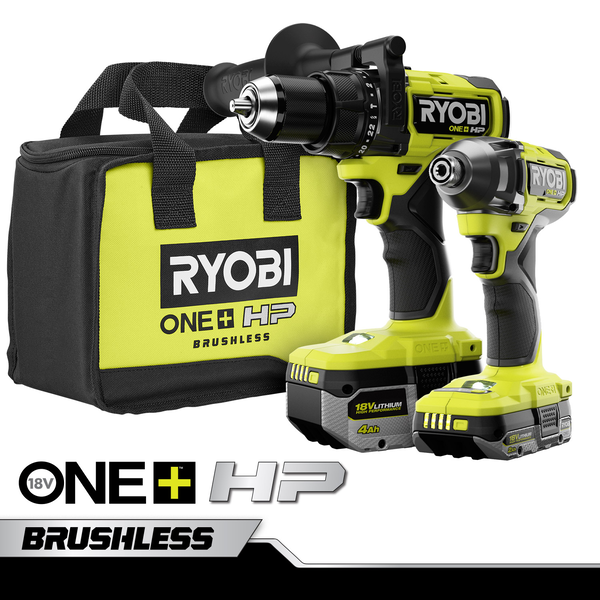 Product photo: 18V ONE+ HP Brushless 2-Tool Kit